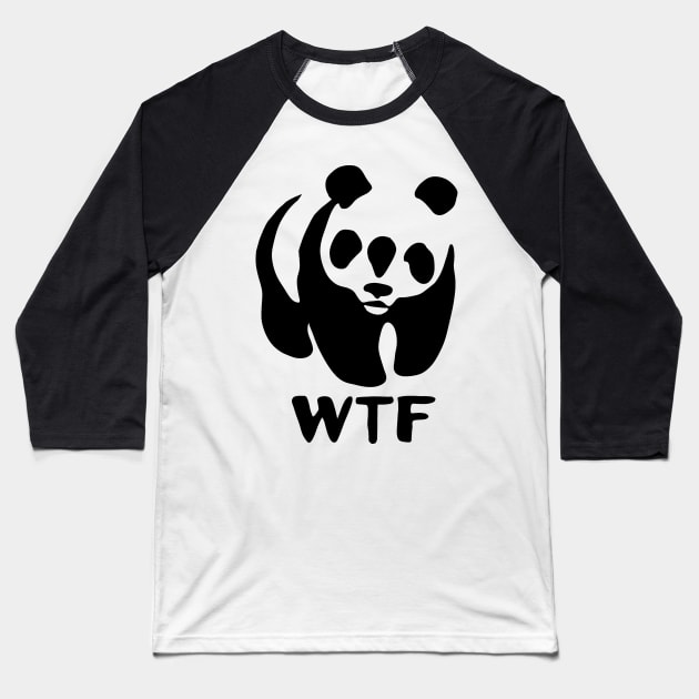 WTF Baseball T-Shirt by Anthony Statham